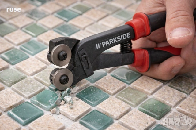 НОВИ! Клещи за рязане на мозайка Parkside стъкло плочки керамика, снимка 4 - Клещи - 53858292