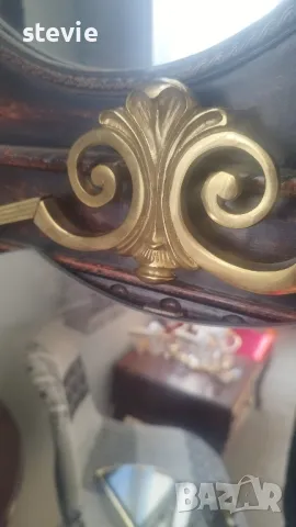 Винтидж комплект - стенно огледало + масичка, снимка 7 - Тоалетки - 49808562