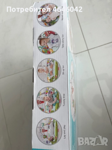 Активна гимнастика за бебе Winfun, снимка 6 - Играчки за стая - 52348811