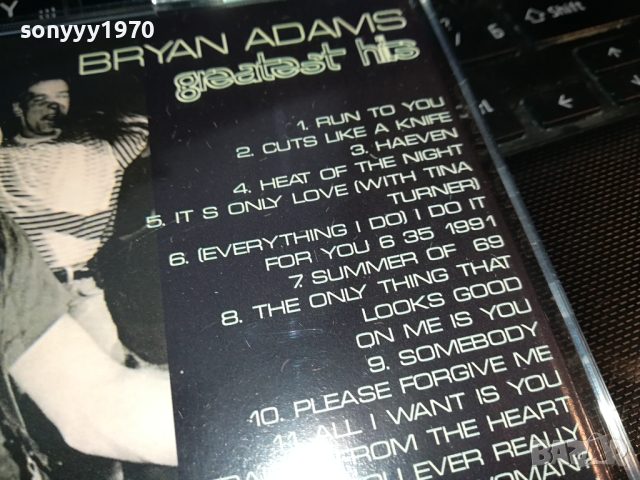 BRAYAN ADAMS CD 0703240856, снимка 11 - CD дискове - 44648066