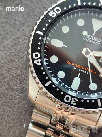 Made in Japan Seiko SKX007 Automatic Diver 200m, снимка 4 - Мъжки - 55942661