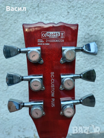 Harley Benton + EMG + гаранция, снимка 6 - Китари - 53111542