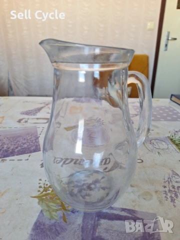 ✅КАЧЕСТВЕНА СТЪКЛЕНА КАНА - 1000 МЛ.❗