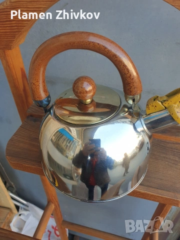 нов чайник от неръждаема стомана , снимка 4 - Други - 54106601