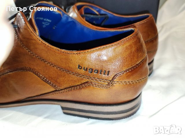 Официални мъжки обувки от естествена кожа BUGATTI №43, снимка 6 - Официални обувки - 36848013