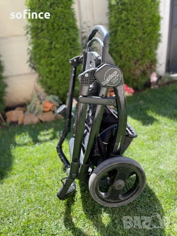 Детска количка 3 в 1 Peg Perego Book Plus Sportivo SL, Perla, снимка 17 - Детски колички - 51546479