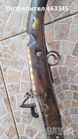 Пушка, кремъклийка, шишане, бойлия, снимка 9 - Антикварни и старинни предмети - 53369265