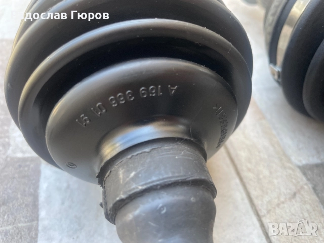 Оригинални Предни полуоски к-т с оста - Mercedes C class W204 -4 MATIC, снимка 3 - Части - 51954372