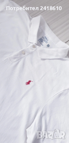 POLO Ralph Lauren Pique Cotton Tailored Fit Mens Size 2XL  ОРИГИНАЛ! Мъжка Тениска!