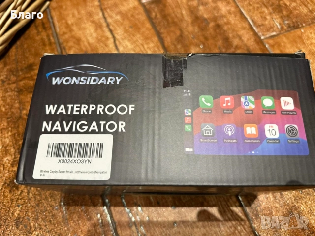 CarPlay за мотоциклет - Wonsidary Android дисплей