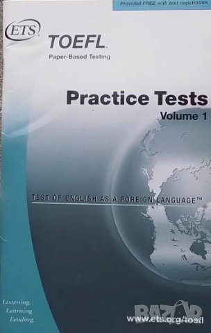 Test of English as a foreign language TOEFL practice tests. Volume 1