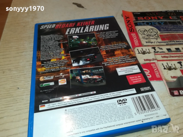 SONY PS2 GAME-THE FAST AND THE FURIOUS 2711250858, снимка 14 - Игри за PlayStation - 52556944
