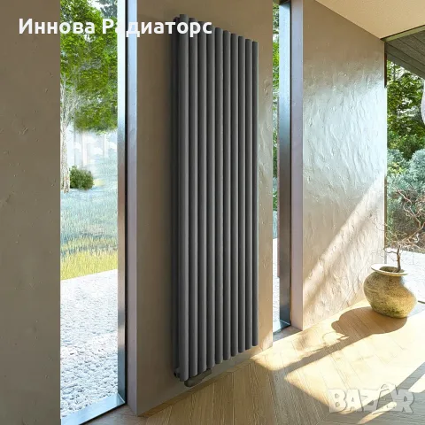 Панелен радиатор 1800x560 мм, Ellipse, Двупластов, Антрацит