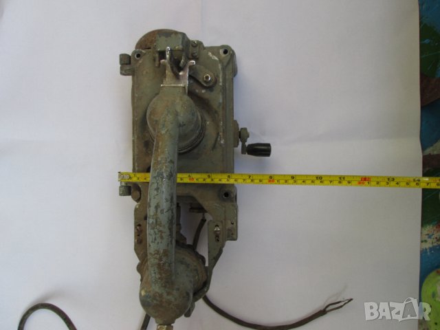 голям СТАР телефон от подводница, 1969 и стар перископ от  танк  ТНПО - 170 А / JOW 20 DND 3, снимка 9 - Антикварни и старинни предмети - 28966088