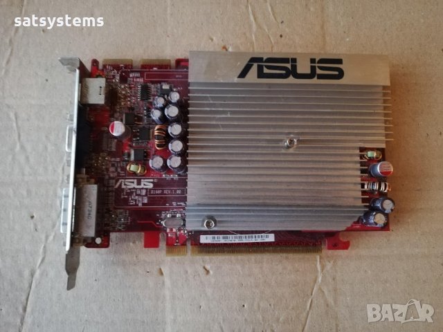 Видео карта ATi Radeon Asus HD EAH 2400 XT PCI-E, снимка 1 - Видеокарти - 30087231