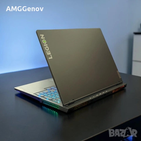 16’ WQXGA 2.5K 165Hz / I9-11980HK/RTX 3080 16GB/Lenovo Legion 7/32GB DDR4/1TB SSD Nvme, снимка 5 - Лаптопи за игри - 54228832