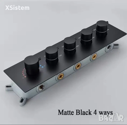 Термостатен смесител за вграждане