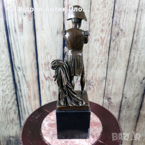 Бронзова статуетка - Наполеон , снимка 7 - Статуетки - 42906305