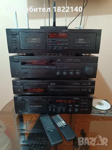 Ямаха -аудио система с две дистанциони, снимка 4 - Аудиосистеми - 49038834