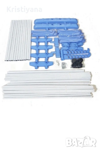 Сгьваем сушилник за дрехи на колелца - практична стойка за сушене на пране, снимка 4 - Сушилни - 53282622