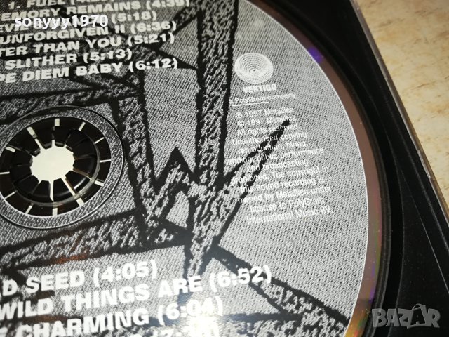 METALLICA CD 3010231459, снимка 17 - CD дискове - 42779636