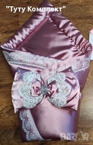 Луксозно порт бебе (одеяло) за изписване и за бебета от 0 до 6мец, снимка 12 - Спално бельо и завивки - 37954337