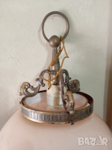 Полилей,лампа за таван арт деко, снимка 2 - Полилеи - 53959988