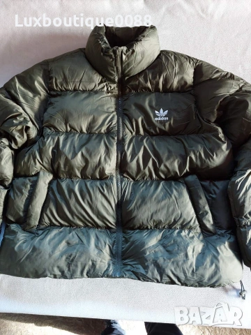 Дамско пухено яке Adidas Essentials XL, снимка 2 - Якета - 53009951