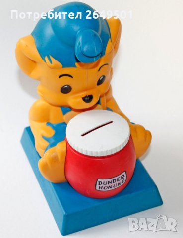 Шведска спестовна касичка Мечето Бамзи 1980те, снимка 2 - Колекции - 34991472