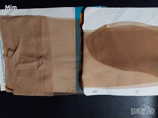  Резервирани Чорапи в цвят телесен за жартиери , снимка 5 - Бельо - 52745701