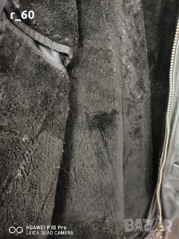 Мъжко естествена кожа яке.Много запазено.Подплатата е от агнешка кожа и се сваля както и яката., снимка 4 - Якета - 51829574