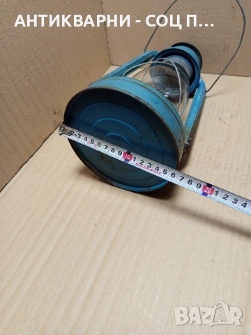 Соц Стар Руски Газов Фенер Лампа. , снимка 11 - Антикварни и старинни предмети - 52906894