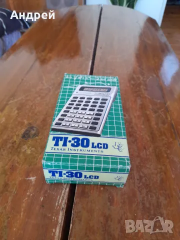 Стар калкулатор Texas Instruments TI30