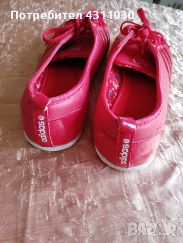 Adidas Neo Балерина червени, размер 42, снимка 4 - Маратонки - 53356890