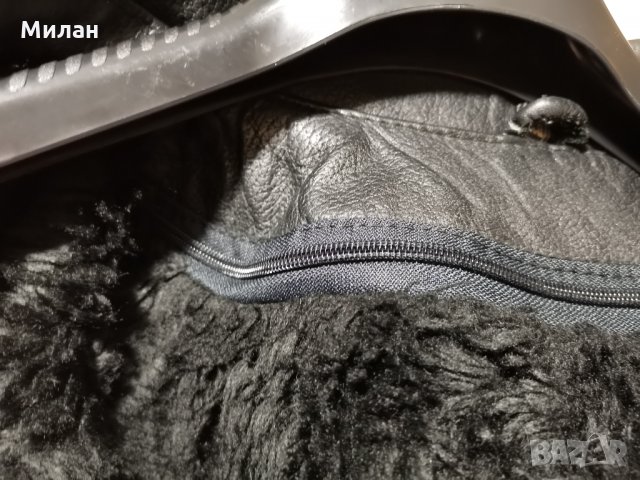 Кожена шуба от телешки бокс , снимка 5 - Якета - 34497417