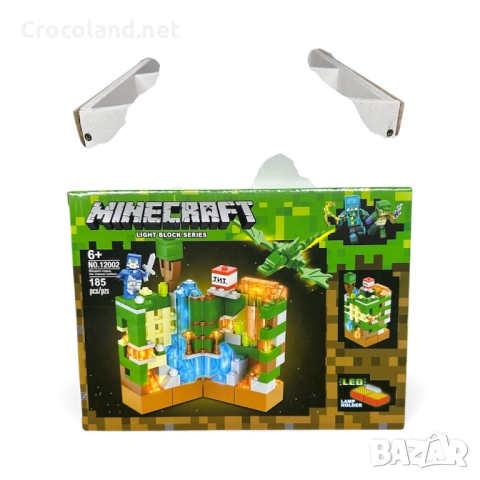 Minecraft Светеща ледена пещера, снимка 2 - Конструктори - 52776935