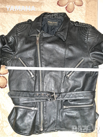 Мото  Яке  ЕСТЕСТВЕНА КОЖА  L___XL, снимка 4 - Якета - 44523352