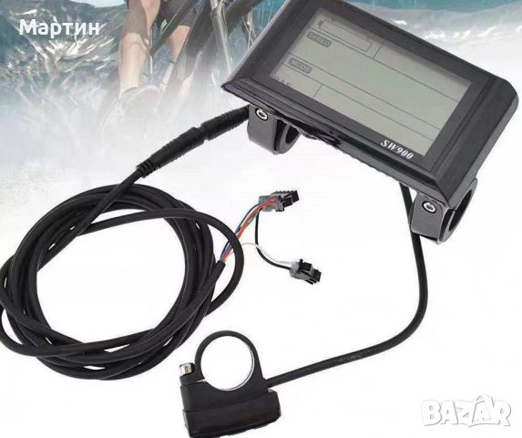  Дисплей SW900 за електрически велосипед 36V 48V, снимка 1 - Друга електроника - 37443668
