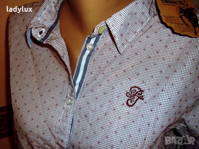 Tom Tailor Polo Team, Нова, 100% Памук, Размер М. Код 1097, снимка 3 - Ризи - 29387587