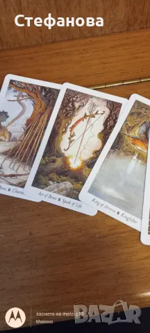   Чисто нова Wildwood tarot - колода Таро, снимка 2 - Карти за игра - 49334118