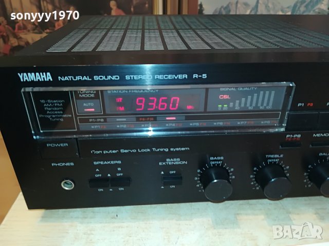 YAMAHA R5 RECEIVER JAPAN MADE 2110221738, снимка 4 - Ресийвъри, усилватели, смесителни пултове - 38408676