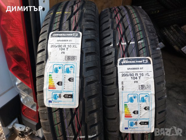 2бр.НОВИ летни GENERAL 205/80/16 DOT0914-ЦЕНАТА Е ЗА БРОЙ, снимка 2 - Гуми и джанти - 42851522
