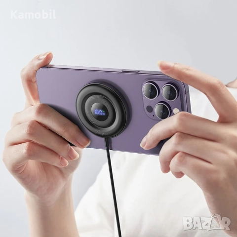 Зарядно Hoco CW61 Magsafe 15W