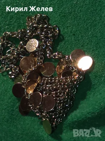 ЕФЕКТНА ЕТНО АРТ СТИЛ ЗЛАТИСТА ОГЪРЛИЦА КОЛИЕ 26959, снимка 12 - Колиета, медальони, синджири - 47298483