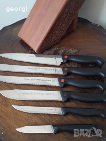 Комплект шефски качествени  бразилски ножове Mundial , снимка 4 - Прибори за хранене, готвене и сервиране - 34141411