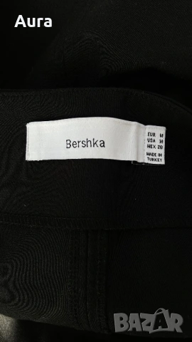 Bershka black mini skirt , снимка 5 - Поли - 54071849