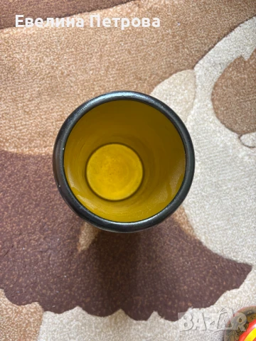 Руска рисувана ваза и кутия Хохлома, снимка 2 - Антикварни и старинни предмети - 51273882