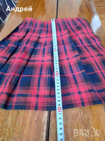 Стара детска плисирана пола,поличка, снимка 5 - Други ценни предмети - 49010541