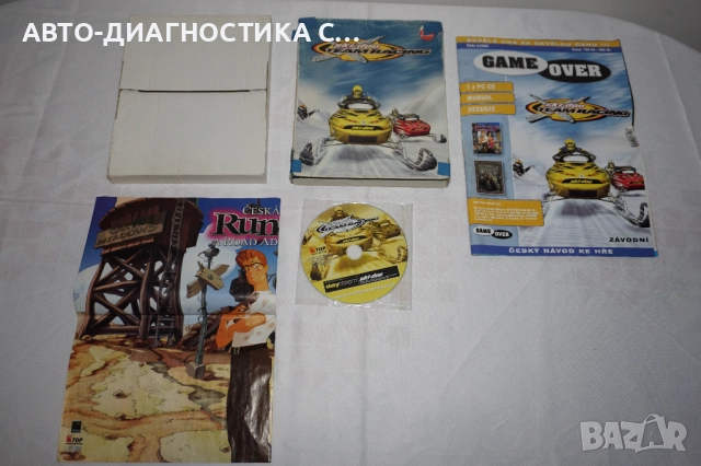 Лот от 3 Vintage PC Игри Semper FI/Temptest 2000/Ski-doo X Team Racing, снимка 15 - Игри за PC - 51854147