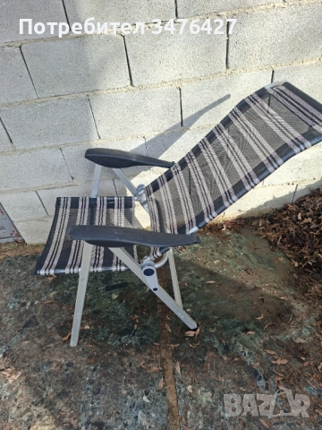 Сгъваеми шезлонг столове , снимка 3 - Столове - 52557934